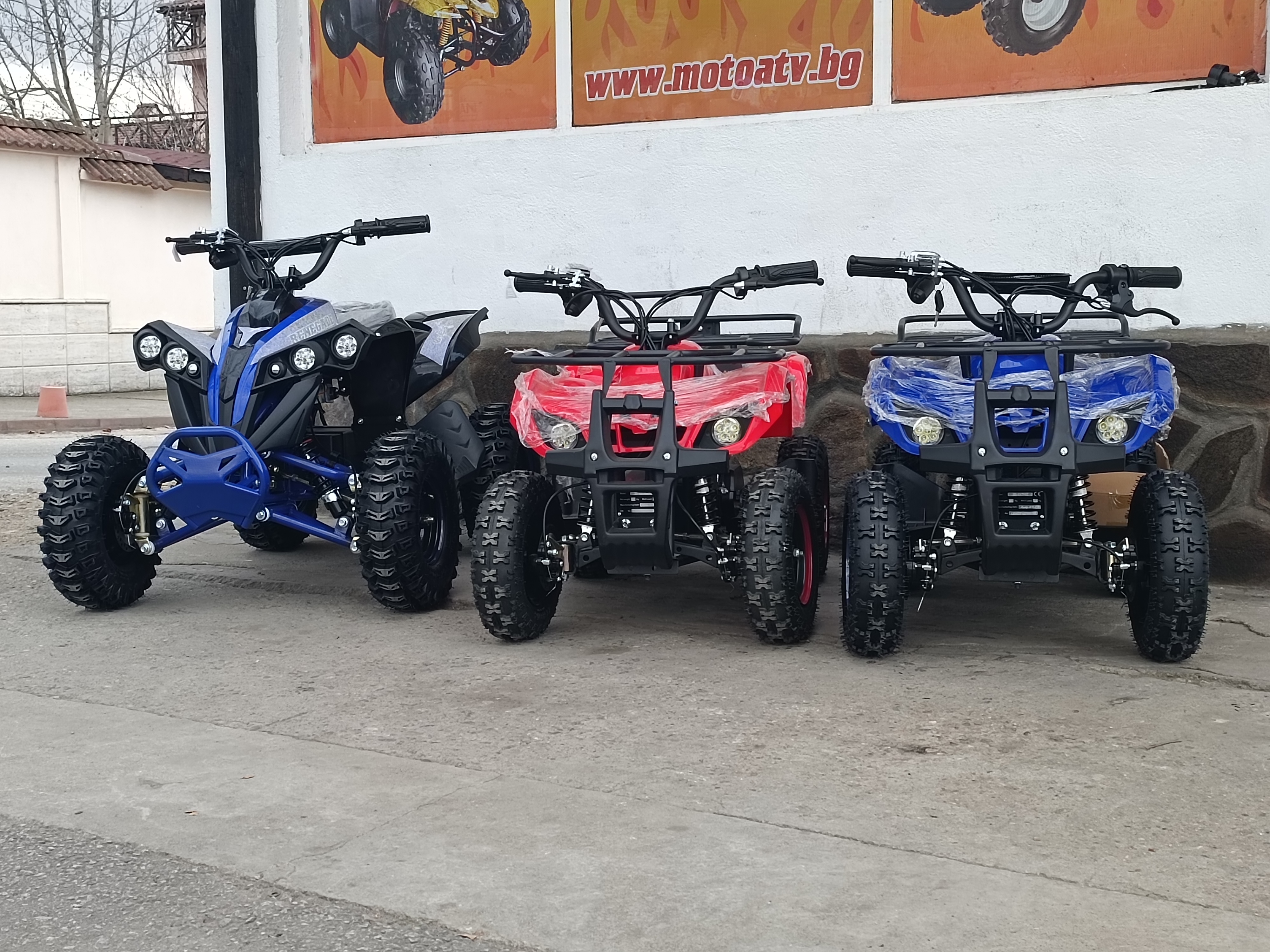 Детско електрическо ATV 36V 800W 7