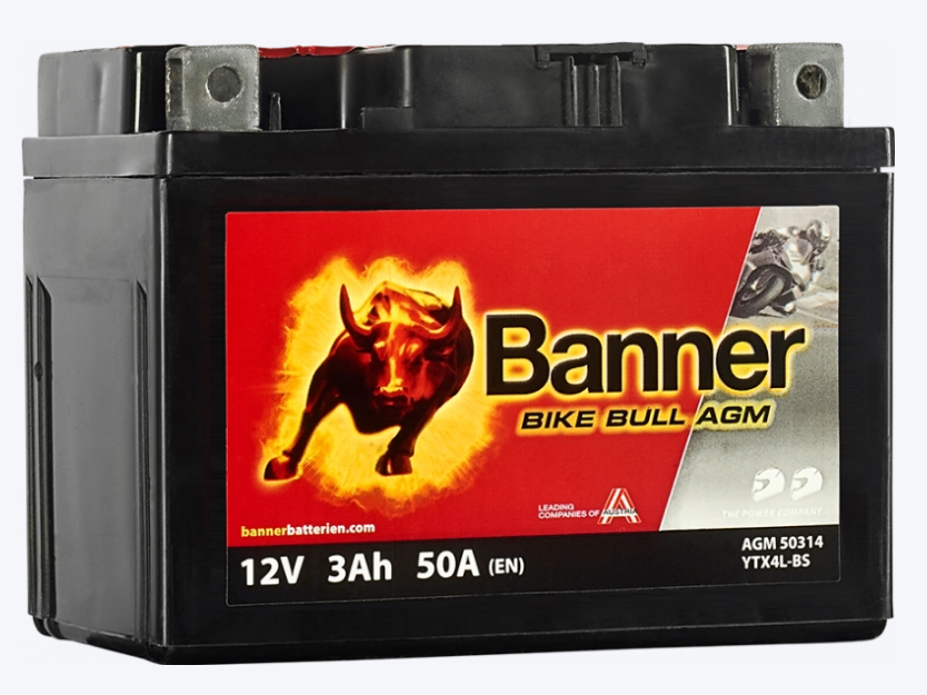 Акумулатор BANNER 12V3Ah