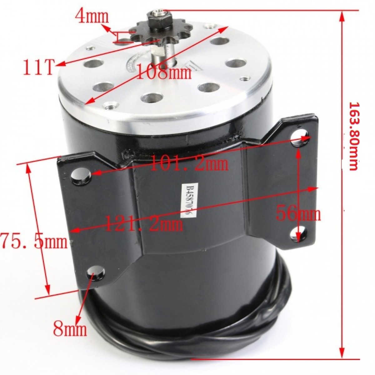 Електромотор 24V 500W 2