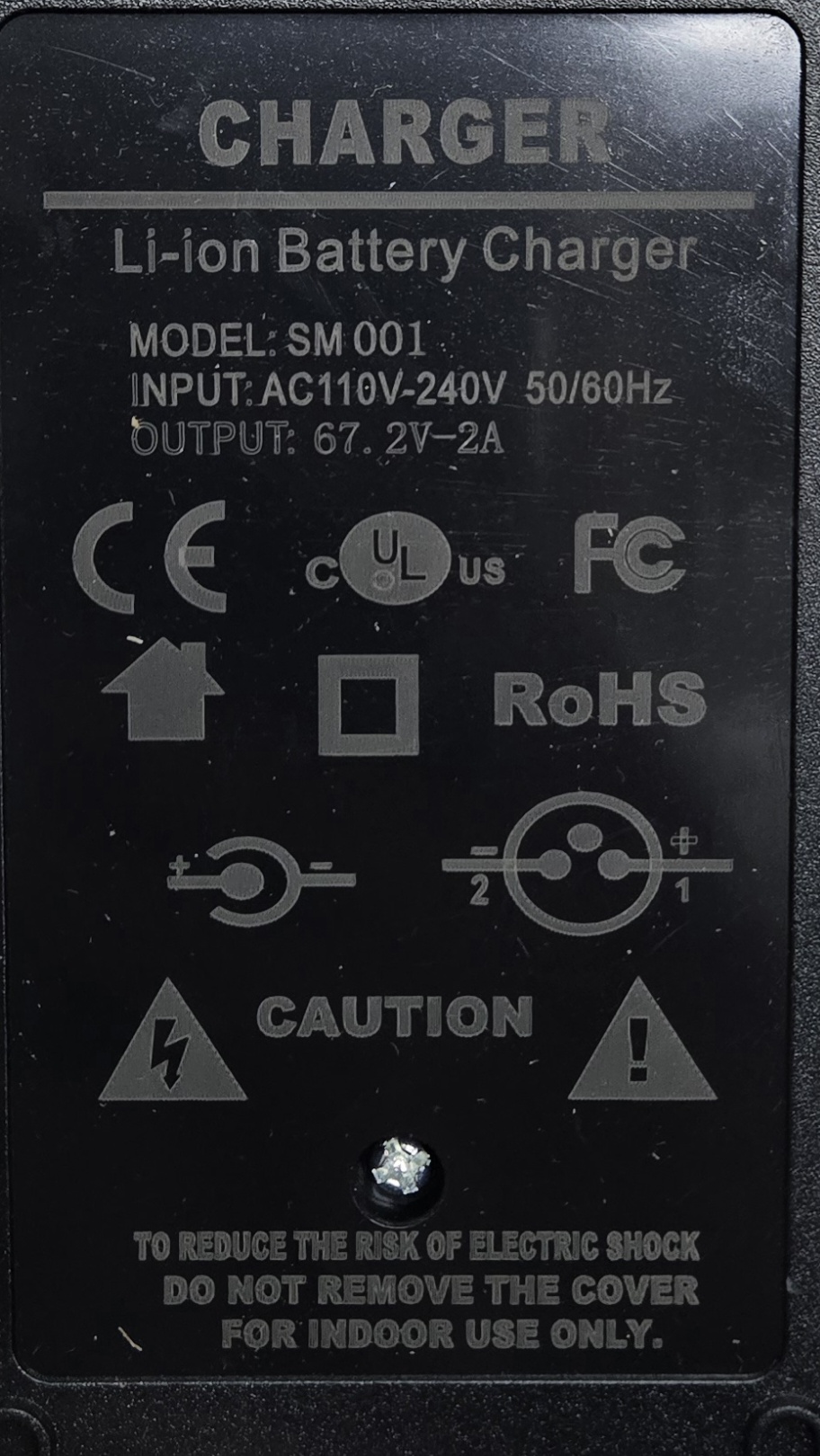 Зарядно за Li-ion батерия 60V 2A 3